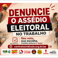 Patrão não escolhe por você! Vote em quem defende a classe trabalhadora